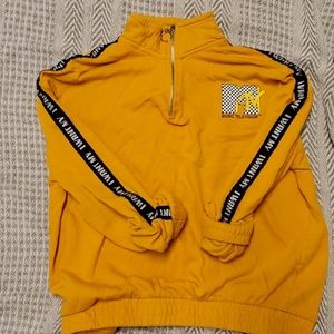 MTV Half Zip Crewneck Sweatshirt